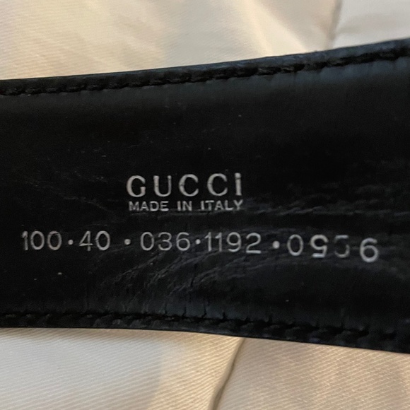 Gucci reversible belt men/unisex size 100cm - Picture 5 of 10